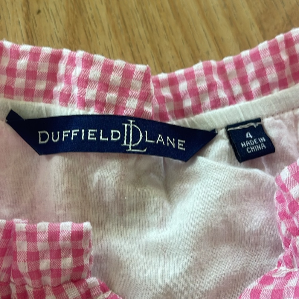 Duffield Lane Gingham Dress - Picture 2 of 3